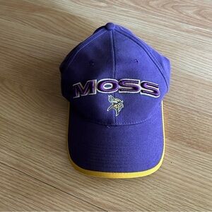 Vintage Randy Moss Vikings NFL Baseball Cap No.84